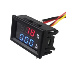 

High Quality DC 100V 10-100A Digital Voltmeter Ammeter Mini Amp Volt Tester with Dual LED Display Voltage Current Gauge Detector