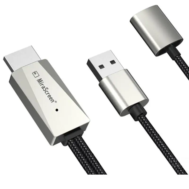 USB-HDMI кабель 1080P HD ТВ кабель адаптер для iOS Android для iPhone iPad samsung Galaxy S8 к проектору/ТВ HDMI экран кабель