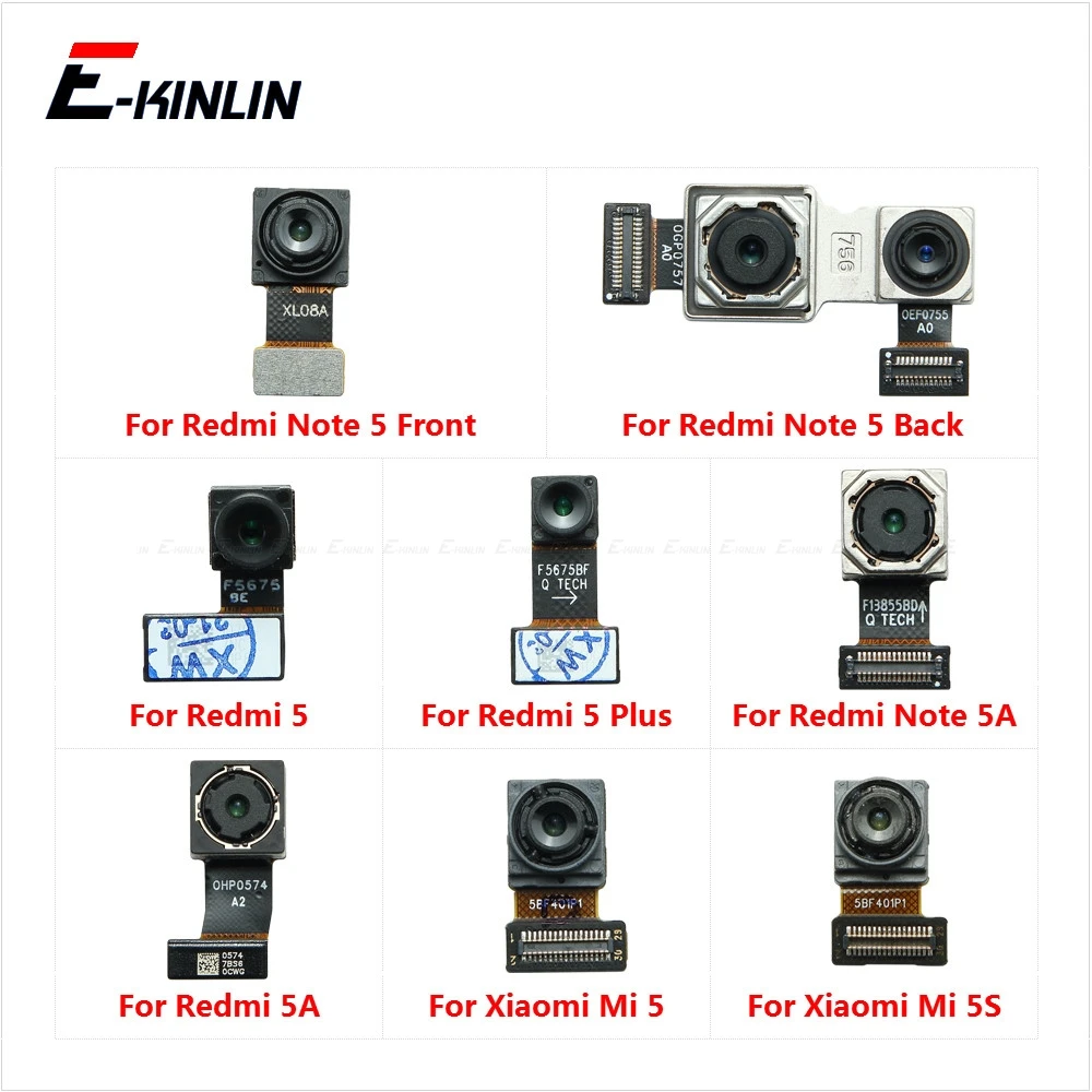 

Front Rear Back Main Facing Camera Flex Cable For Xiaomi Mi 5S Redmi 5 Plus Note 5A 5 Pro Big Small Module Ribbon