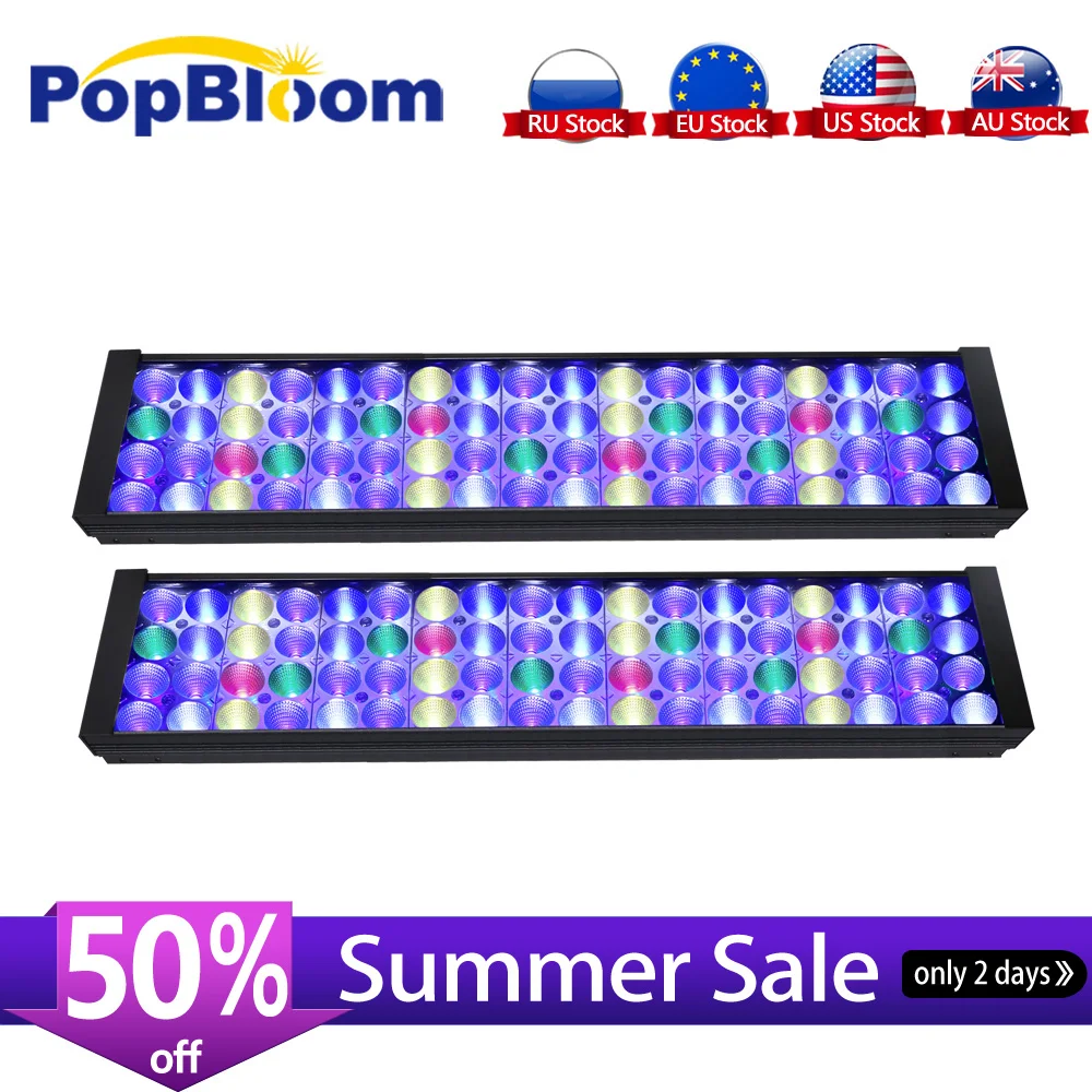 Лампа для аквариума popblom lampe светодиодная лампа контроль сигнала рыбалки полный