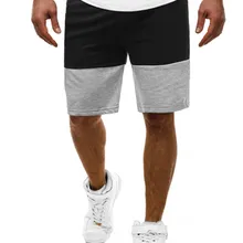 Мужские пляжные шорты летние хлопковые повседневные Лоскутные шорты мужские модные стильные повседневные спортивные шорты-бермуды Уличная шорты