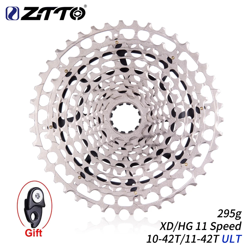 ZTTO 11 скоростей XD 10 42T кассета Ultimate HG MTB маховик CNC стальные звездочки Запчасти для
