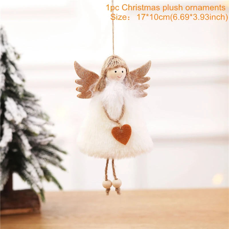 Рождественское украшение для дома, 4 узла, Рождественский поезд, расписанный деревянный с Сантой, детские игрушки, орнамент, Navidad, подарок на год, Q - Цвет: 0131-1 White