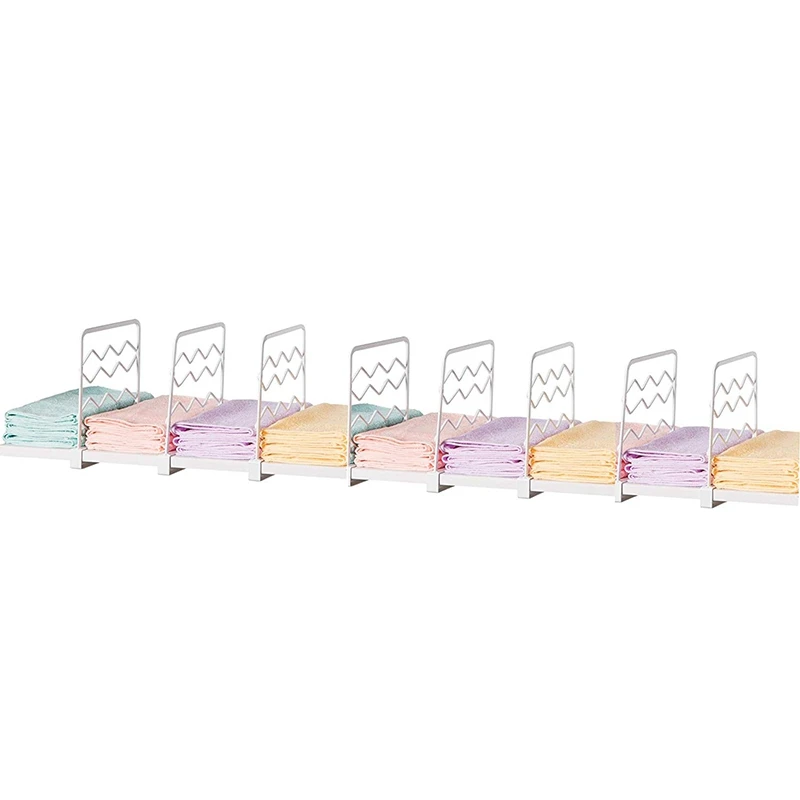  Closet Shelf Divider and Separators for Wood Shelves Kitchen Cabinets and Libraries Closet Clothes  - 4000397687105