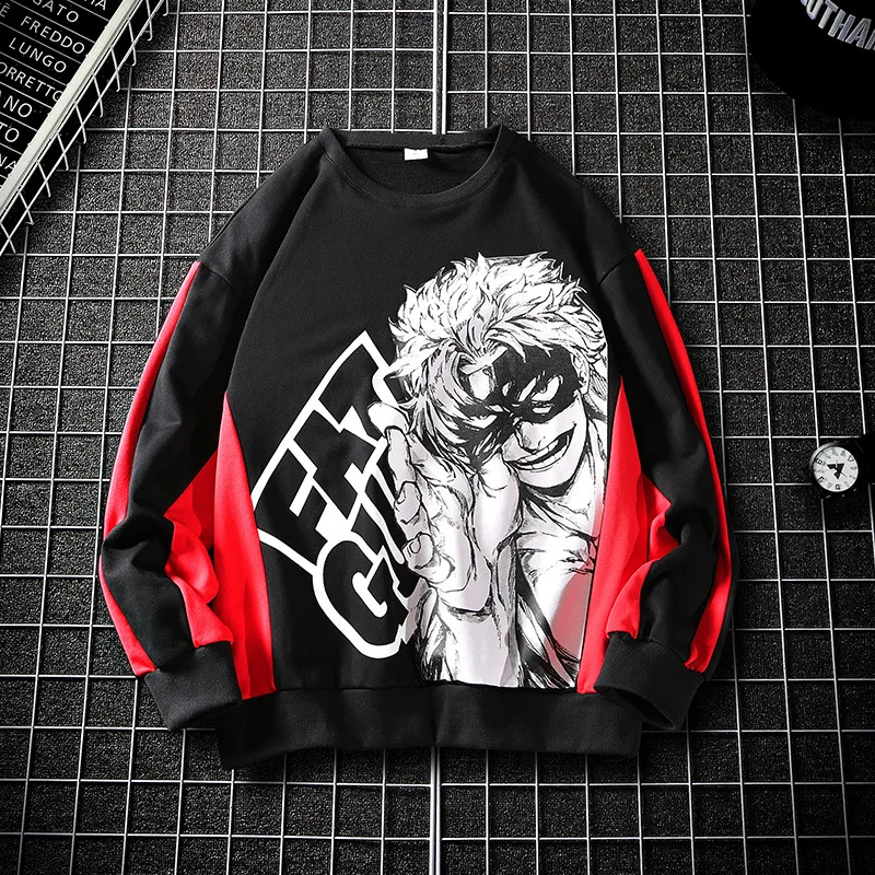 

2019 Autumn Casual Students Couples Joint Long-sleeved Sweater Large Size outside MEN'S Set