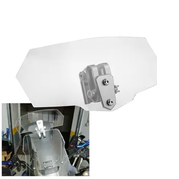 

Airflow Adjustable Windscreen Wind Deflector Universal Motorcycle Windshield for Kawasaki B MW D ucati honda Benelli KTM Triumph