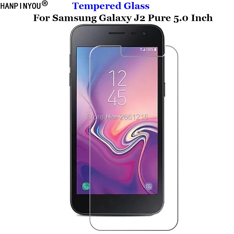 

For Samsung Galaxy J2 Pure 5.0" Tempered Glass 9H 2.5D Premium Screen Protector Film