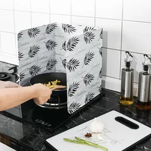 Кухонная фольга защита стены против брызга щит масло брызговик кухонная сковорода масло брызг защита экрана крышка
