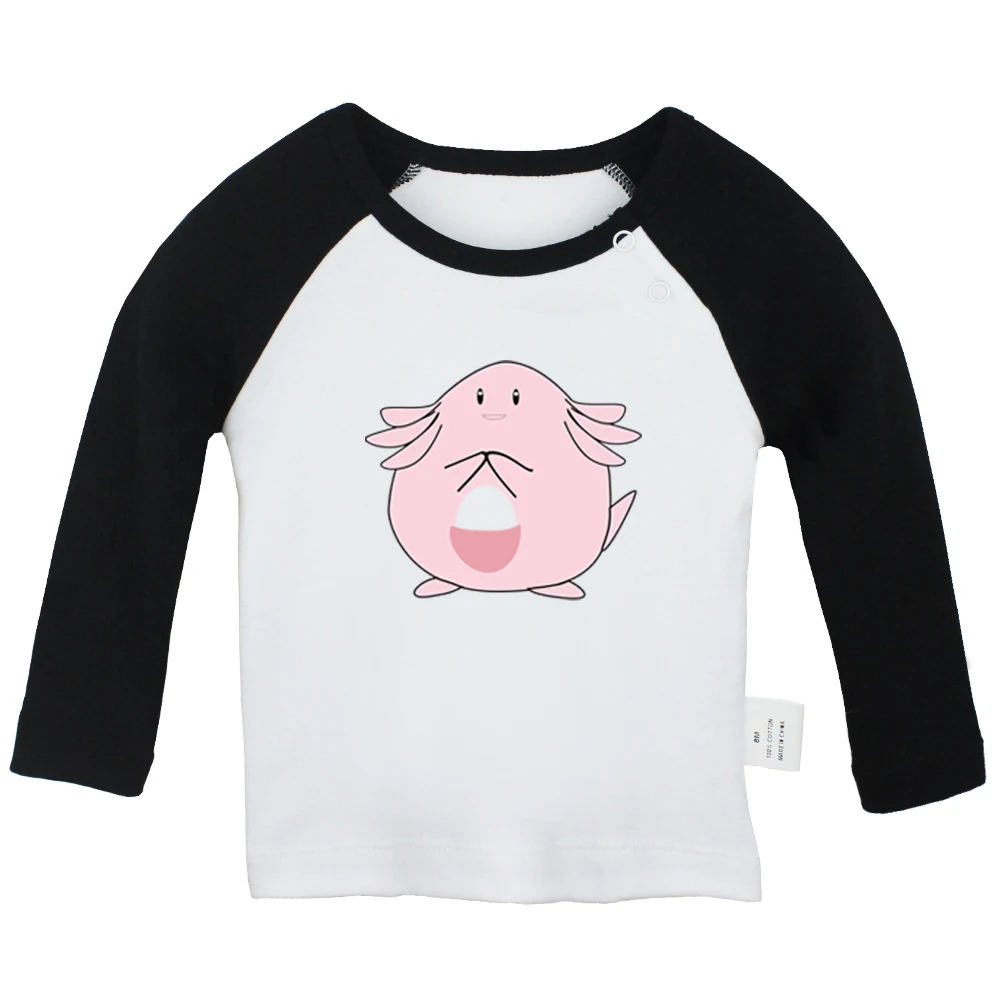 JcBabyYCB945C Милые футболки с покемонами Togepi Jigglypuff Chansey Ditto Gengar Lickitung для новорожденных; футболки с длинными рукавами с графическим принтом для малышей - Цвет: JcBabyYCB945C