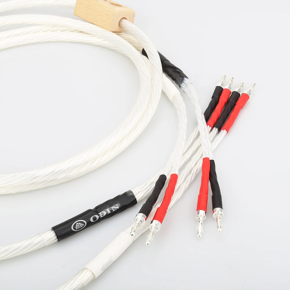 2 5 м Nodost Odin динамик кабель Biwire 100% новая пара|nordost odin speaker cables|speaker cablebiwire cable |