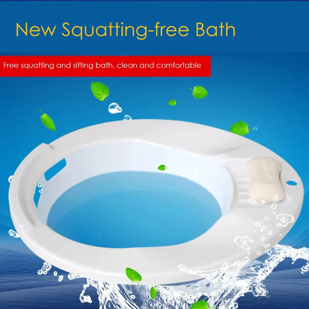 Household Multi-Purpose Portable Bidet Toilet Plastic Tub Men And Women Clean Body Bidet Free Sitting Basin