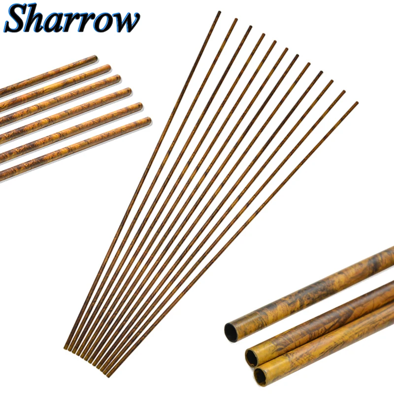 

High Quality Pure Carbon Arrows Shaft Camo 30inches Spine250-600 ID6.2mm DIY Carbon Arrow Hunting Shooting Archery Bow and Arrow