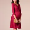 Ropa de maternidad para embarazadas, moda de verano para amamantar, vestido de embarazo ► Foto 2/6