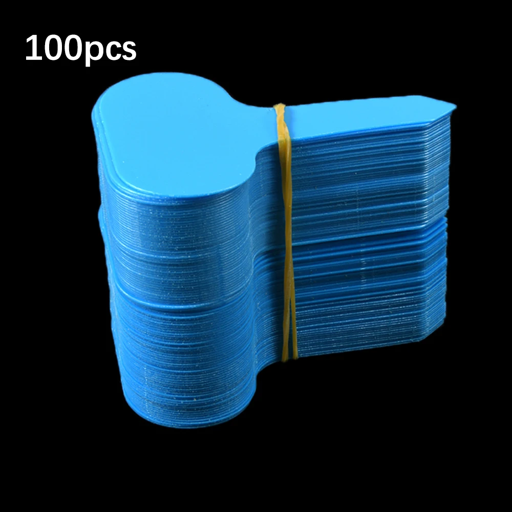 T-type Nursery Garden Plant Tag Flower Labels Plant Seed Label Pot Marker for Plants DIY Garden Tools Pot 100 Pcs plant labels