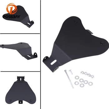 

POSSBAY Black Motorcycle Solo Seat Baseplate Bracket Support Holder Mounting Kit Base Plate Brackets for Honda Yamaha Suzuki