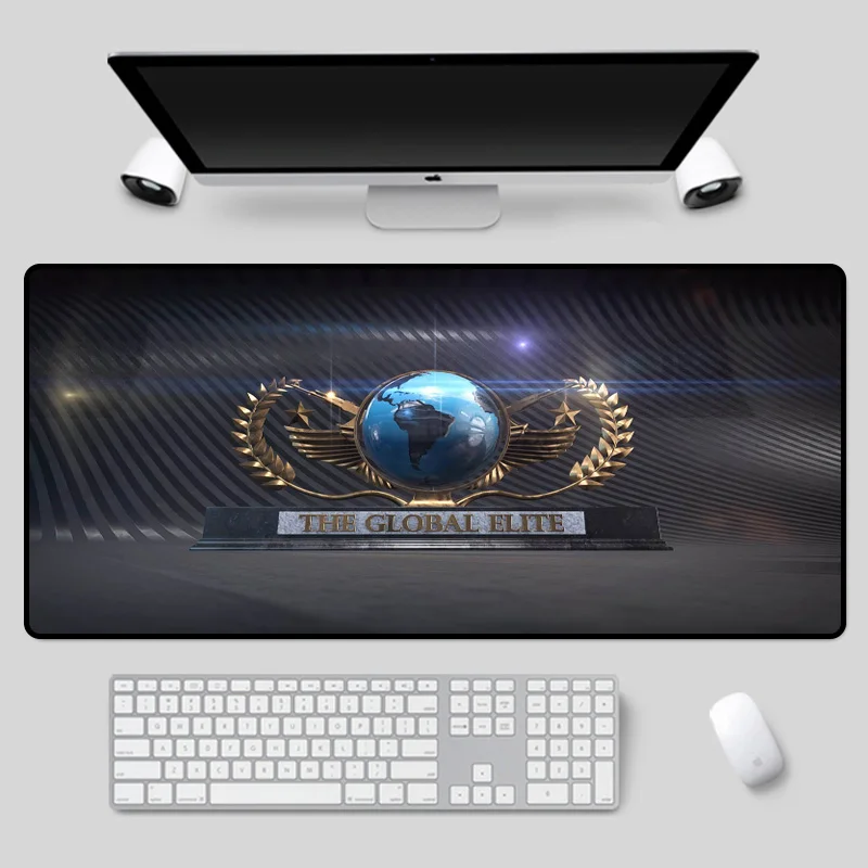 

Mairuige csgo segment mouse pad, large size rubber non-slip table pad, pc computer game essential durable keyboard pad.