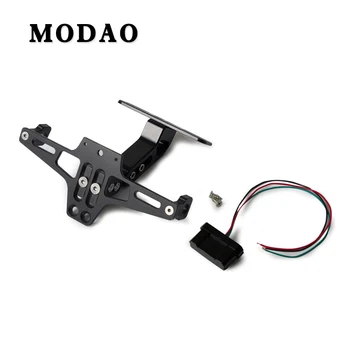 

For Yamaha MT07 MT09 MT10 R1 R3 FZ6 TMAX530 TMAX 500 XMAX Universal motorcycle license plate turn signal mounting bracket
