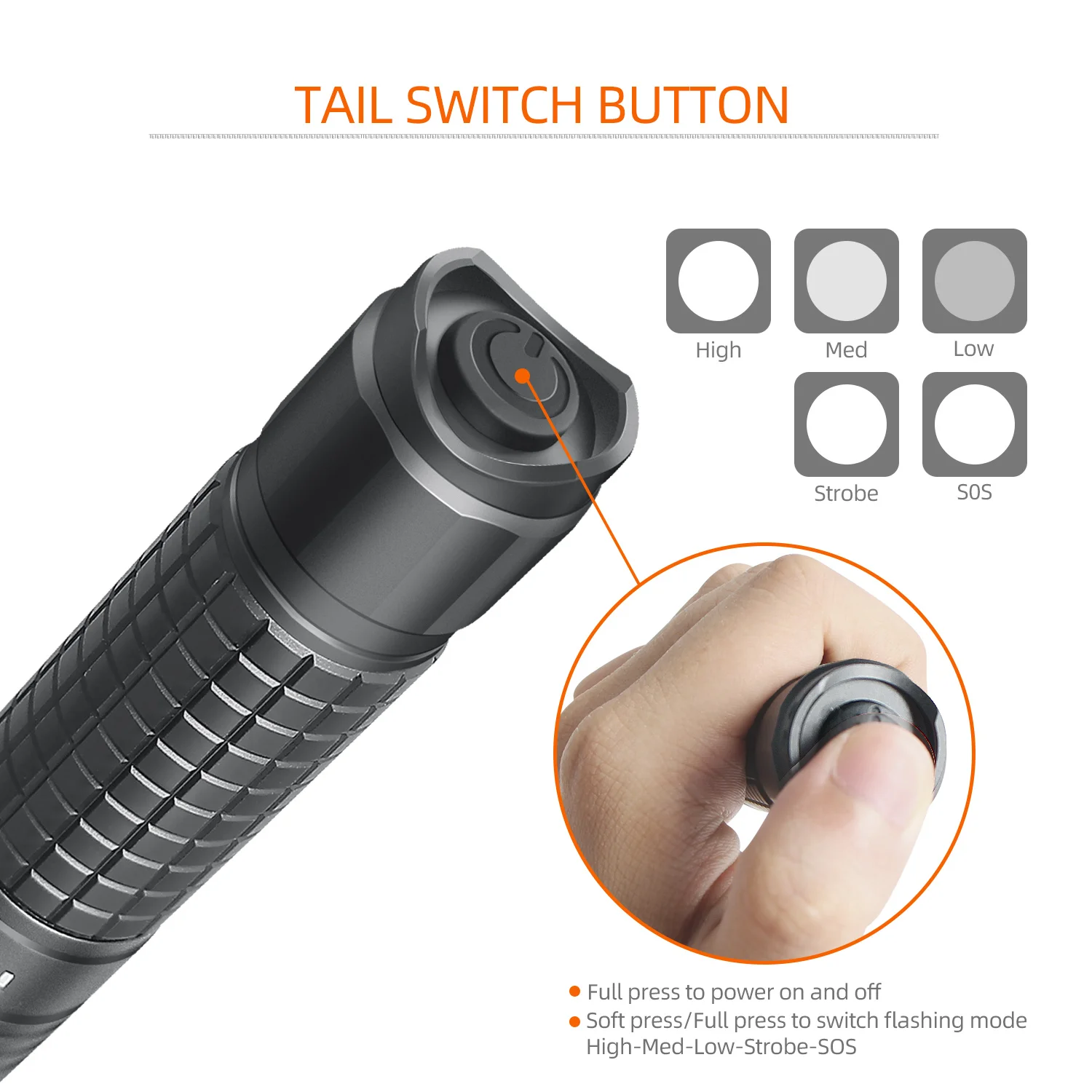 Светодиодный фонарик NICRON Zoomable с двойным топливом 18650/AA с батареей 700LM IPX4, водонепроницаемый, 5 режимов для езды на открытом воздухе, светодиодный фонарь N81