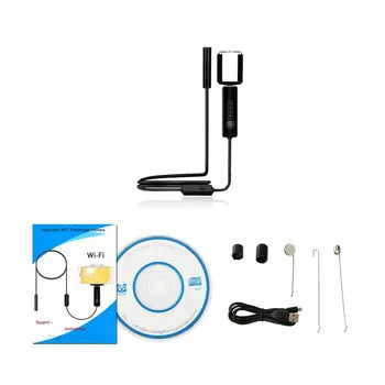 

LESHP WIFI Endoscope Camera HD 2MP 8MM Android Hard Wire IP67 Endoscope Camera 1/2/3/5M Wifi Distance For Iphone Android IOS PC