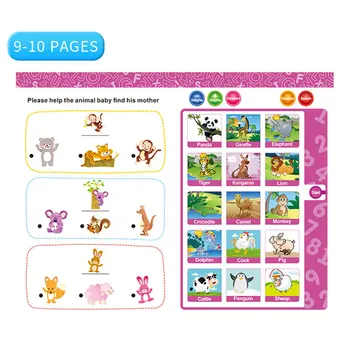 

Children Study Leaning Story Toys Baby Educational Voice Reading Machine Book Kid Smart Reading English Language Leaning Machine