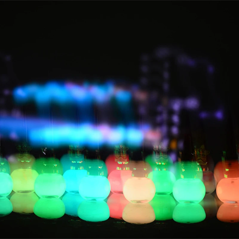 14 мл светится в темноте неоновая краска цвет флуоресцентный лак для ногтей светящийся дизайн ногтей маникюр WH998