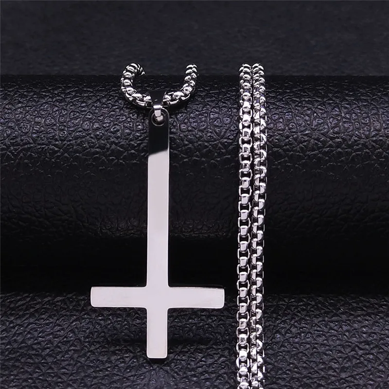 Fashion Rock Chain Ketting Mannen 4mm Rvs Lange Ketting Voor