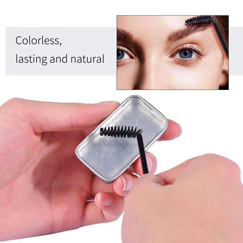 Duração à Prova Matiz com Escova Longa Dwaterproof Água Sobrancelha Novelas Creme Tatuagem Tintura Enhancer Maquiagem Gel Kit Kg66