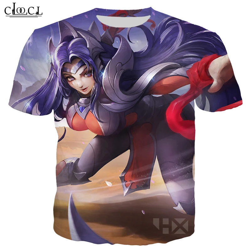Leleleague of Legends KDA Evelynn Prestige Edition футболка с 3D принтом для мужчин и женщин Harajuku уличная одежда топы T319