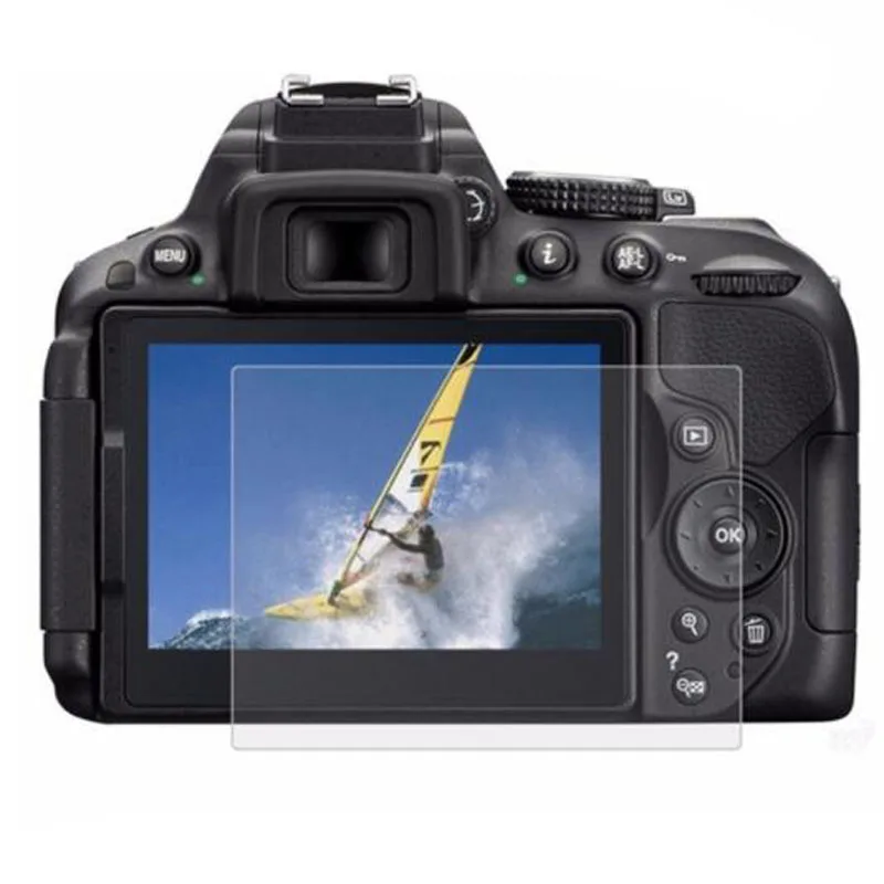 

Tempered Glass Screen Protector for Nikon D3200 D3300 D3400 D5300 D5500 D5100 D600 D610 D810 D7000 D7100 D7200 D7500 D800 Z6 Z7