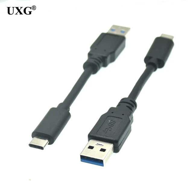 10cm 0.3m 1m 3A 5Gbps USB 3.0 Type C Short Cable USBC Data Charging Cord