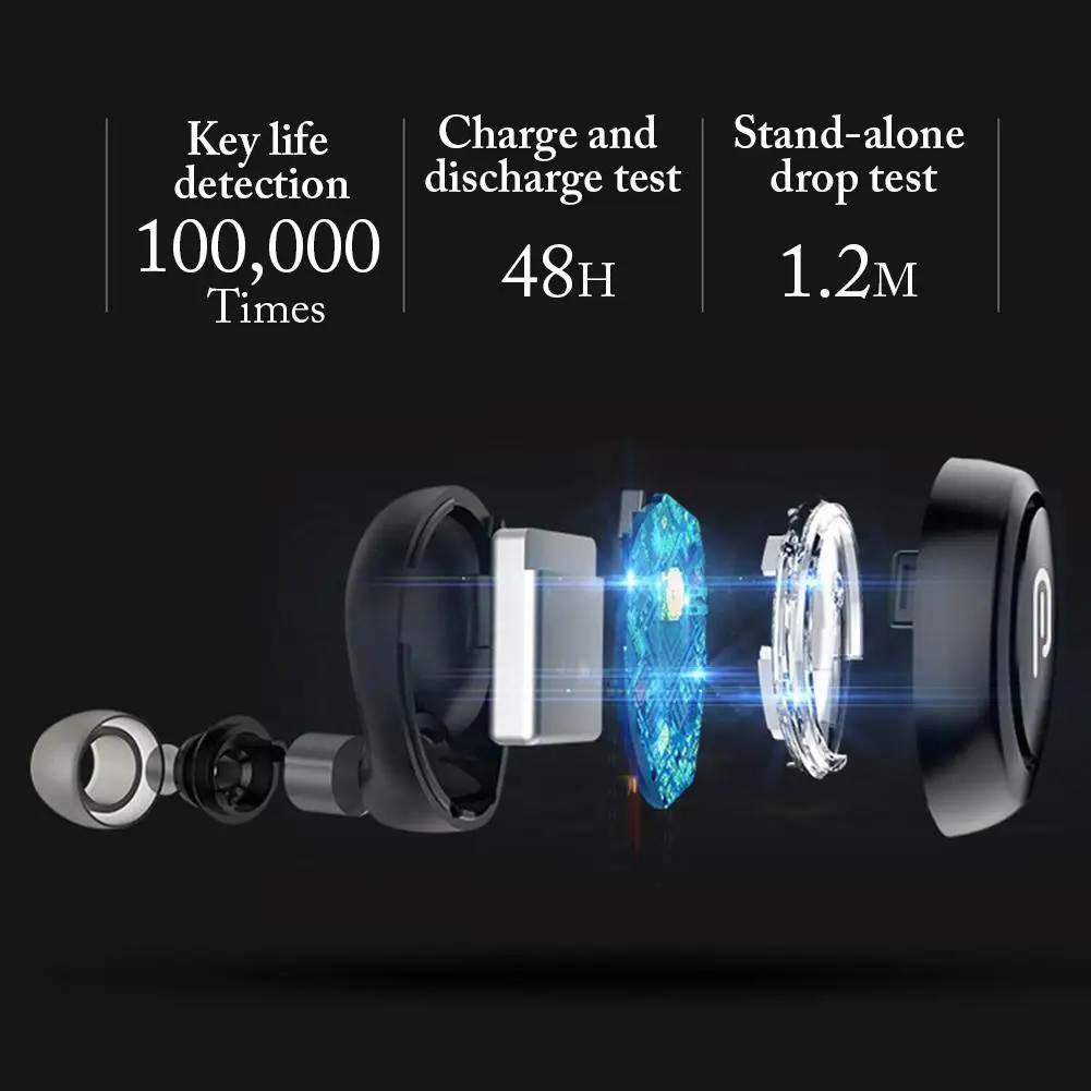 Новые I8 беспроводные наушники Bluetooth 4 1 мини вкладыши спортивные с микрофоном
