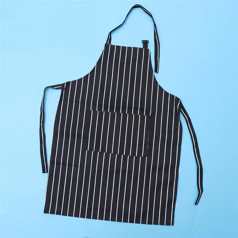 2pcs Portable Adjustable Apron Kitchen Chef Apron Restaurant Cooking Baking Apron Hanging Neck Overalls For Home Supplies A35
