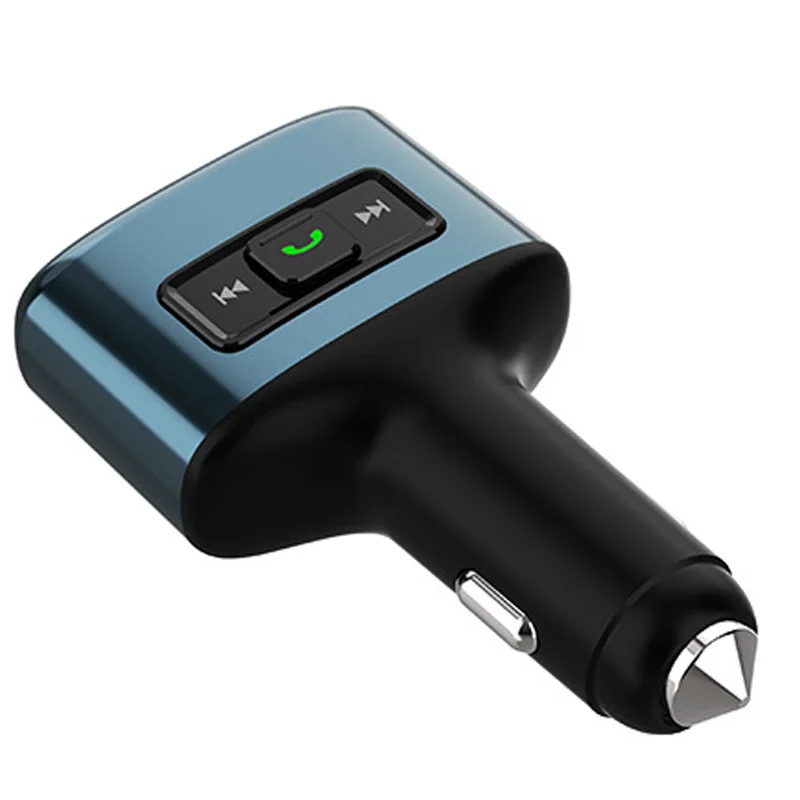 VR робот Bluetooth Автомобильный mp3 плеер fm-передатчик беспроводной автомобильный комплект громкой связи 4.8A двойное USB зарядное устройство с type C PD быстрое зарядное устройство