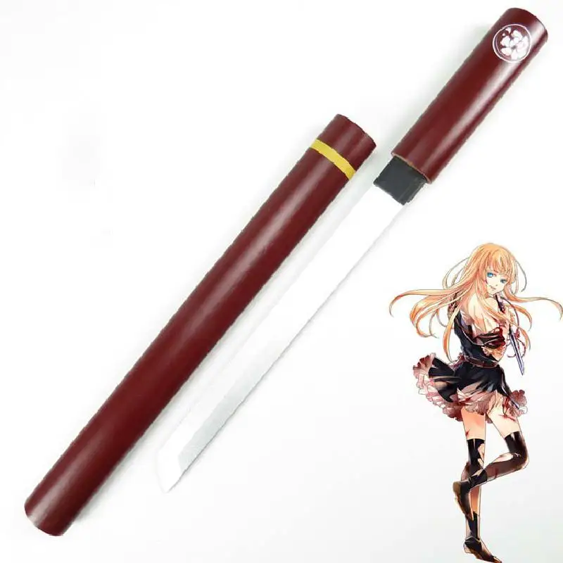 Touken Ranbu онлайн нож из деревянного меча Midare Toushirou Косплей самурайский меч катана