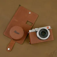 Design Für Leica D-LUX7 D-LUX typ109 handgemachte Echtem Leder Voller Schutz Kamera Tasche Kamera Fall Abdeckung