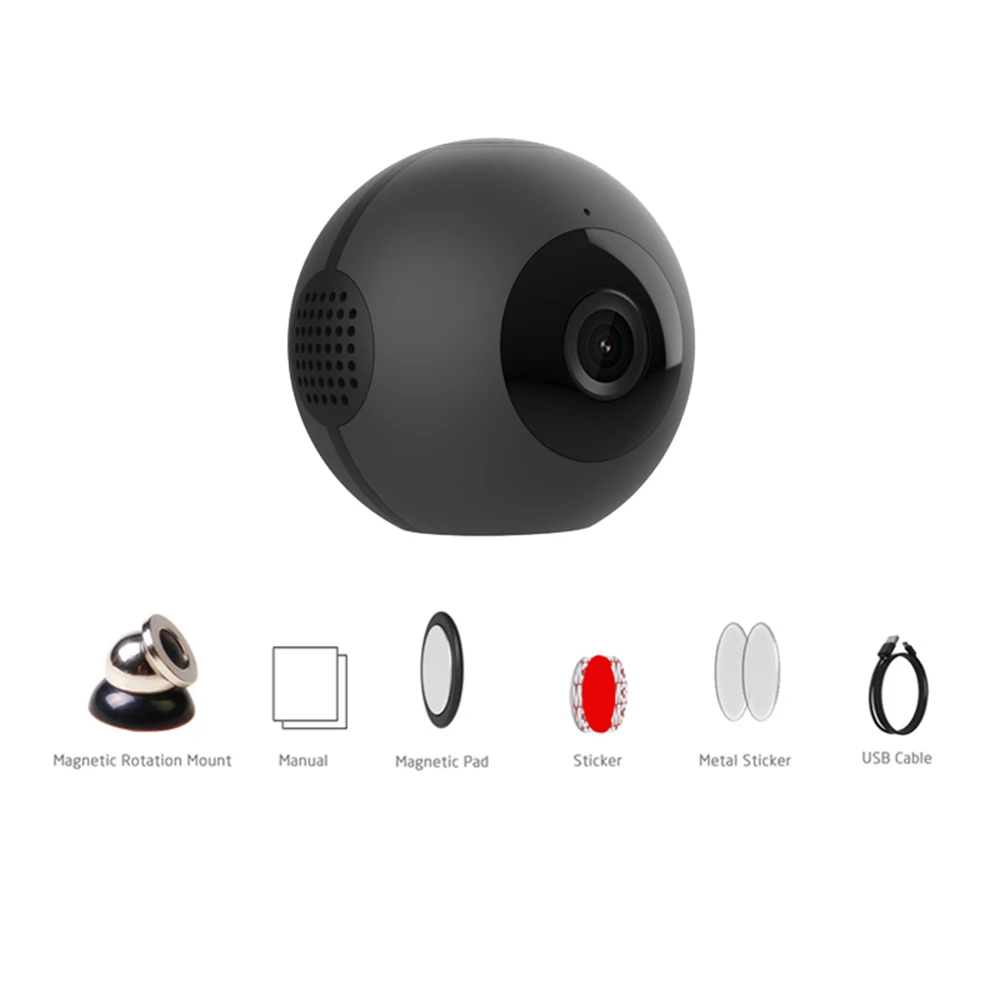 HD 1080P WiFi мини-камера видеокамера регистратор 140 широкоугольный объектив ночное видение Обнаружение движения приложение управление маленькая камера мини