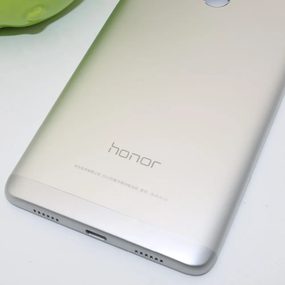 Чехол на заднюю крышку батарейного отсека для huawei Honor 6X+ объектив камеры+ Кнопки громкости питания+ гибкий кабель для сенсорного датчика ID Finger Key