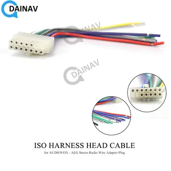

15-011 Car ISO Harness Head Cable for AUDIOVOX - AEG Stereo Radio Wire Adapter Plug Wiring Connector Cable