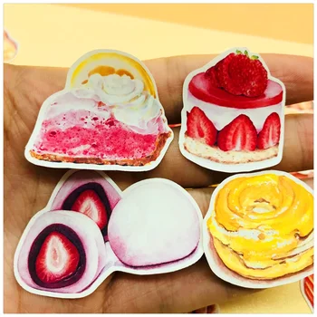 

40Pcs/Set Vintage Bread Cake Food Sticker DIY Craft Scrapbooking Album Junk Journal Happy Planner Decorative Stickers