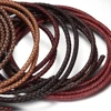 6mm Round Genuine Braided Leather Rope String Uninterrupted Cord Men Bracelet Jewelry Craft Making DIY Findings Accessories ► Photo 3/6