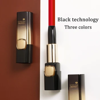 

MOMIJI Matte Lipstick Black Lipstick Net Red Explosion Black Diamond Rose A Three-color Soft Mist Lasting Make-up