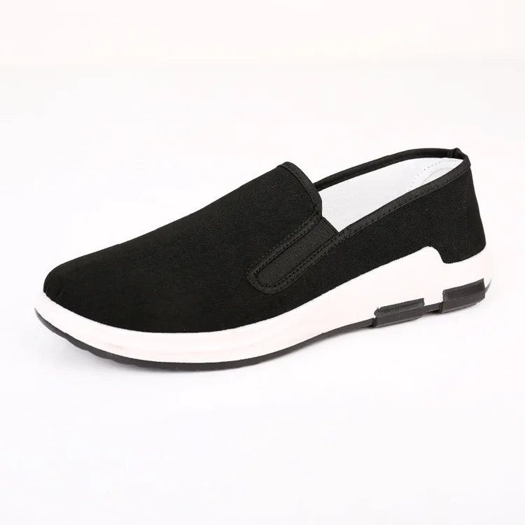 

New Style Solid Color Old Beijing Cloth Shoes Low Top Breathable Canvas Shoes Mold Plastics Cloth Cardin Match Wear-Resistant Cl