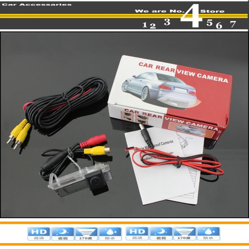 For Renault Clio III  IV 3 4  Lutecia High Quality Rear View Back Up Camera PAL  NTSC Use  CCD + RCA (6)