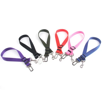 

Adjustable Durable Pet Nylon Car Seat Belts Pet Dog Cat Vehicle Seat-belt Durable Harness Seat Belt Leash for Small Medium Pets