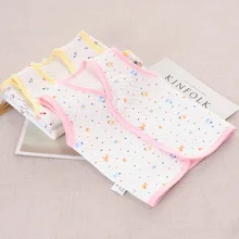 Детский жилет на весну и осень теплый трехслойный жилет с подкладкой из чистого хлопка для мальчиков и девочек Одежда для новорожденных цельный