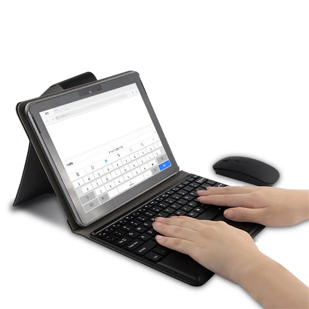 10,0 дюймов Медиа Pad Съемная клавиатура Bluetooth чехол Флип кожаный чехол для поверхности против грязи царапин брызг пятен