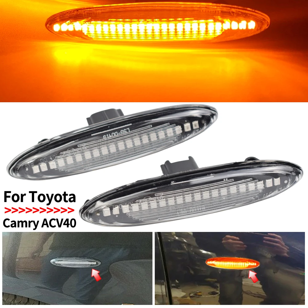 Lexus IS250 IS350  2PCS Led ̳ ̵ Ŀ  ñ׳   Ʈ Toyota MARK X REIZ CROWN UZZ40 Highlander Camry 40