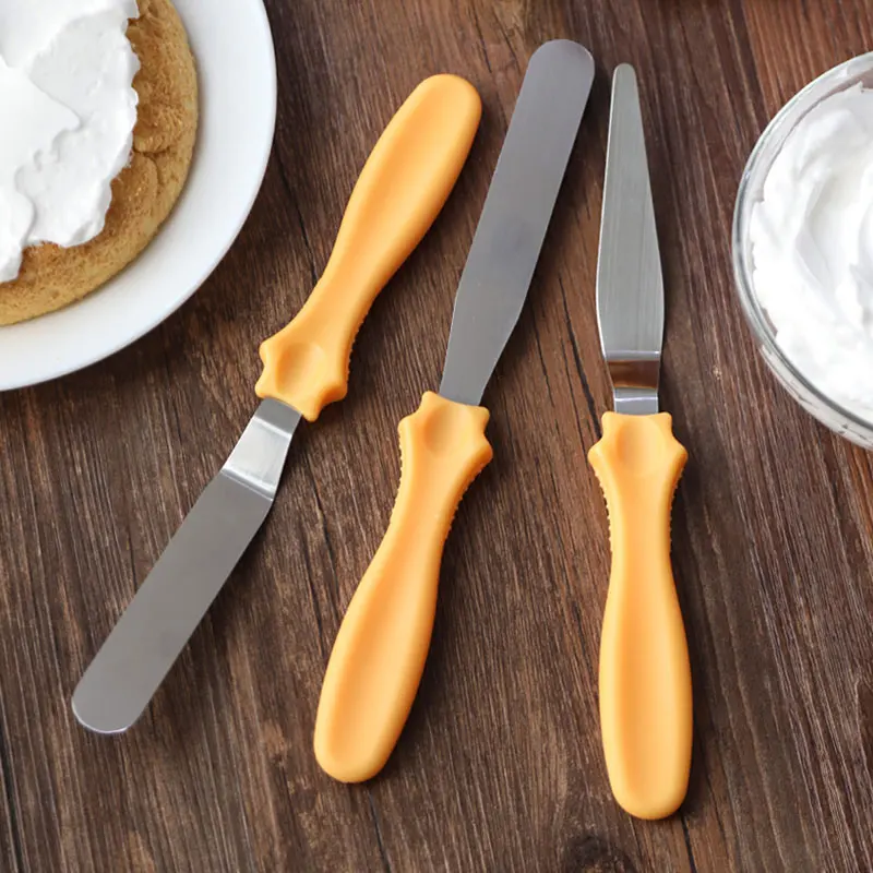 3 шт./компл. крем бриллиантовый нож для зачистки торта разглаживание глазурью