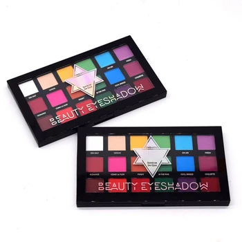 

18 Colors Matte Eyeshadow Palette Eye Shadow Pigmented Long Lasting Makeup Cosmetics cosmetic SMJGood