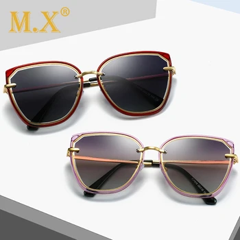 

2019 Driving Polarized Sunglasses Womens Fashion Sexy Cat Eye Mirror Reflective Sunglasses Retro Vintage Female Eyewear S1919
